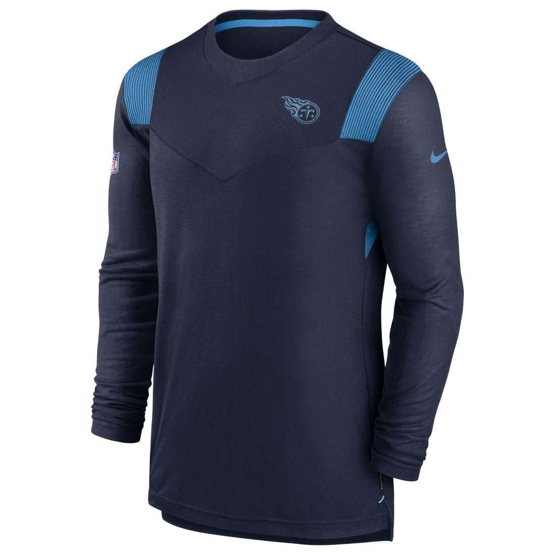 Tennessee Titans Sideline Tonal Logo Performance Player Long Sleeve T-Shirt - Navy | Nike discount