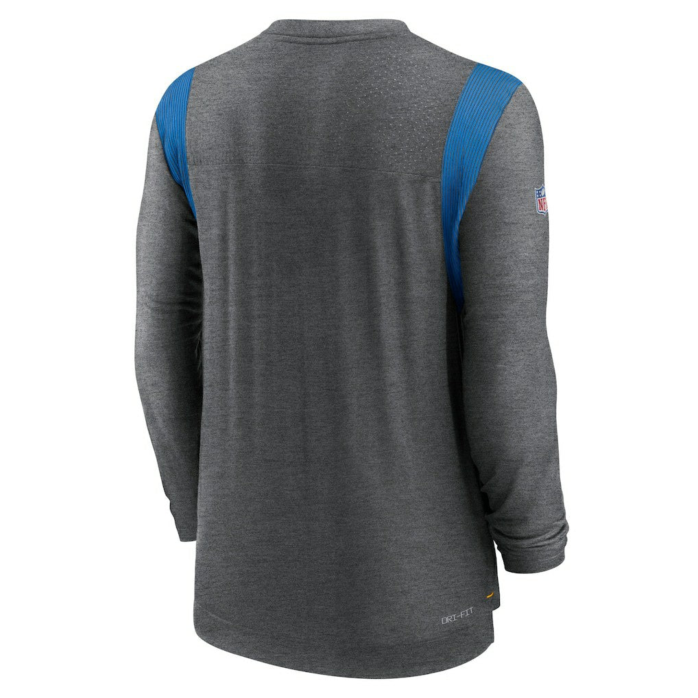Los Angeles Chargers Sideline Tonal Logo Performance Player Long Sleeve T-Shirt - Charcoal | Nike online