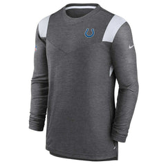 Indianapolis Colts Sideline Tonal Logo Performance Player Long Sleeve T-Shirt - Charcoal | Nike outlet