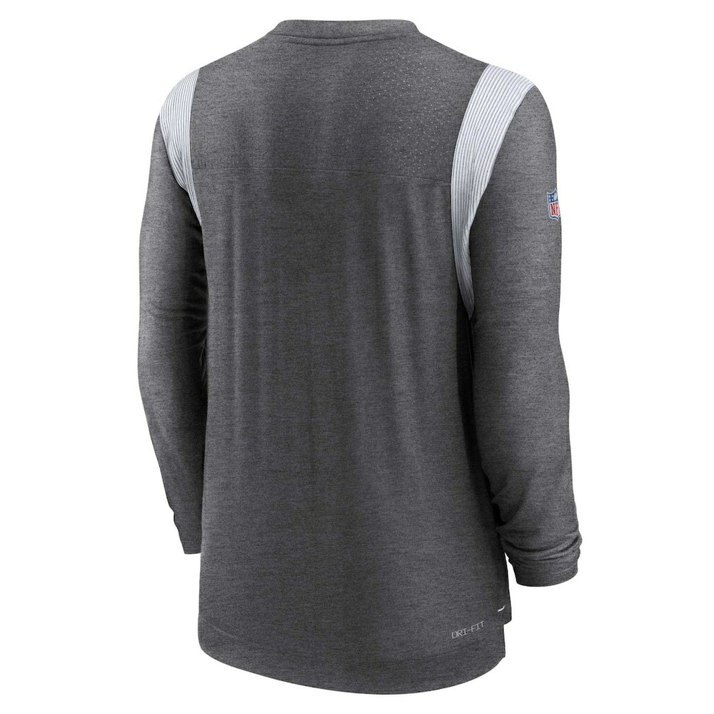 Indianapolis Colts Sideline Tonal Logo Performance Player Long Sleeve T-Shirt - Charcoal | Nike outlet