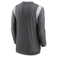 Indianapolis Colts Sideline Tonal Logo Performance Player Long Sleeve T-Shirt - Charcoal | Nike outlet