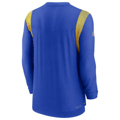 Los Angeles Rams Sideline Tonal Logo Performance Player Long Sleeve T-Shirt - Royal | Nike discount