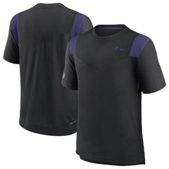 Baltimore Ravens Sideline Tonal Logo Performance Player T-Shirt - Black | Nike cheap