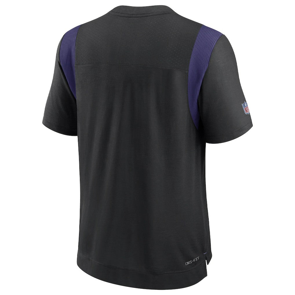 Baltimore Ravens Sideline Tonal Logo Performance Player T-Shirt - Black | Nike cheap