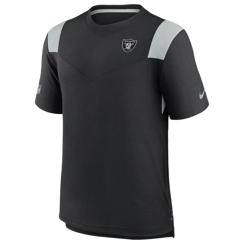 Las Vegas Raiders 2022 Sideline Tonal Logo Performance Player T-Shirt - Black | Nike on sale