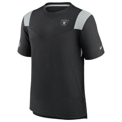 Las Vegas Raiders 2022 Sideline Tonal Logo Performance Player T-Shirt - Black | Nike on sale