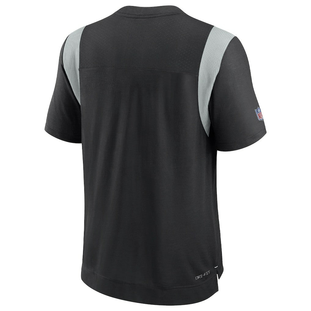 Las Vegas Raiders 2022 Sideline Tonal Logo Performance Player T-Shirt - Black | Nike on sale