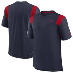 New England Patriots Sideline Tonal Logo Performance Player T-Shirt - Navy | Nike outlet