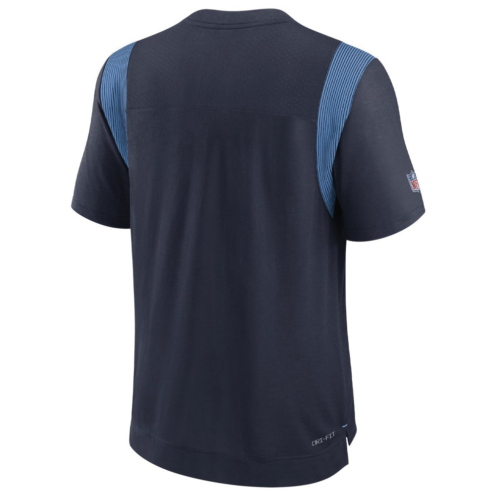 Tennessee Titans Sideline Tonal Logo Performance Player T-Shirt - Navy | Nike for sale