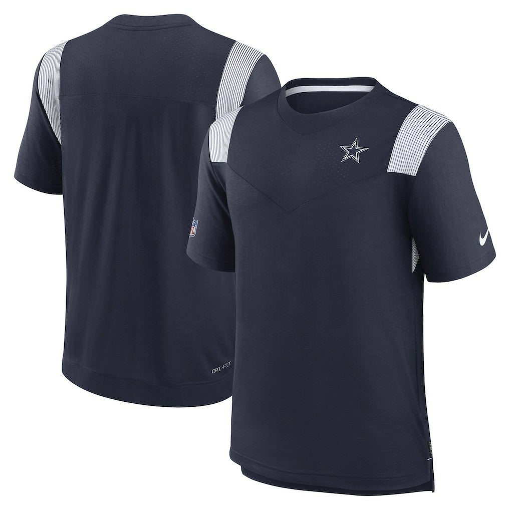 Dallas Cowboys Sideline Tonal Logo Performance Player T-Shirt - Navy | Nike discount