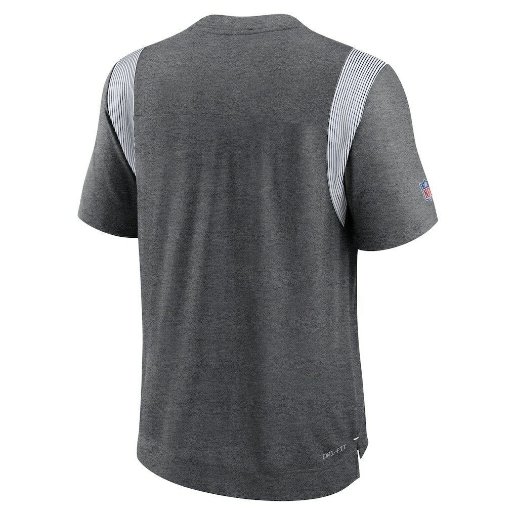 Indianapolis Colts Sideline Tonal Logo Performance Player T-Shirt - Heather Charcoal | Nike for sale