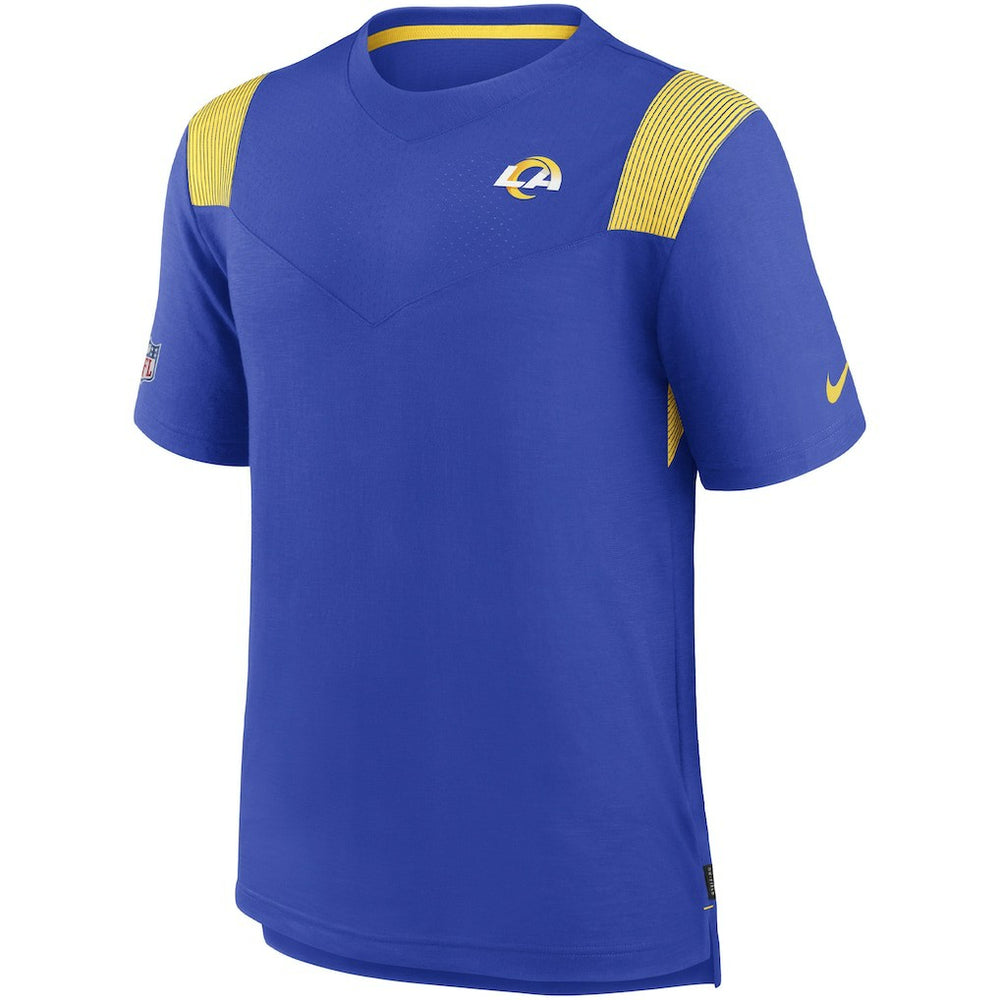 Los Angeles Rams Sideline Tonal Logo Performance Player T-Shirt - Royal | Nike for sale