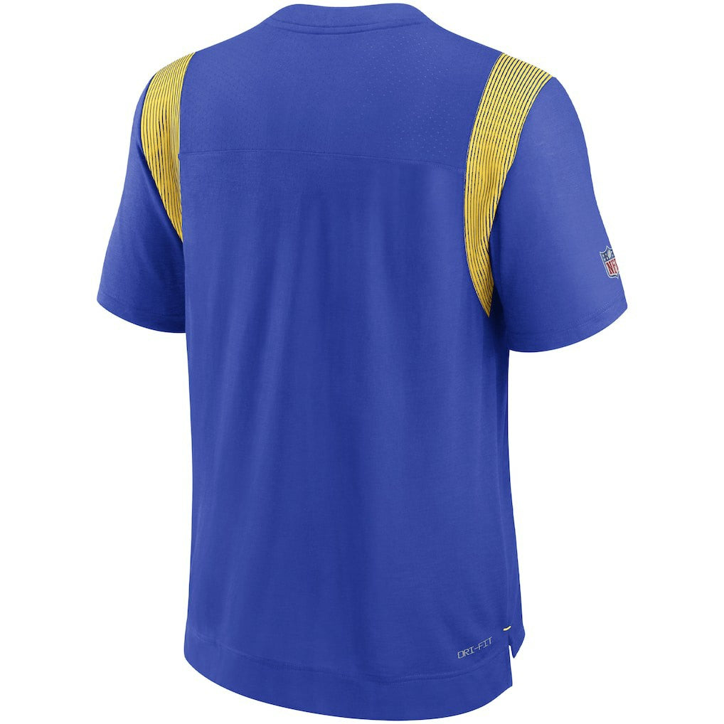 Los Angeles Rams Sideline Tonal Logo Performance Player T-Shirt - Royal | Nike for sale