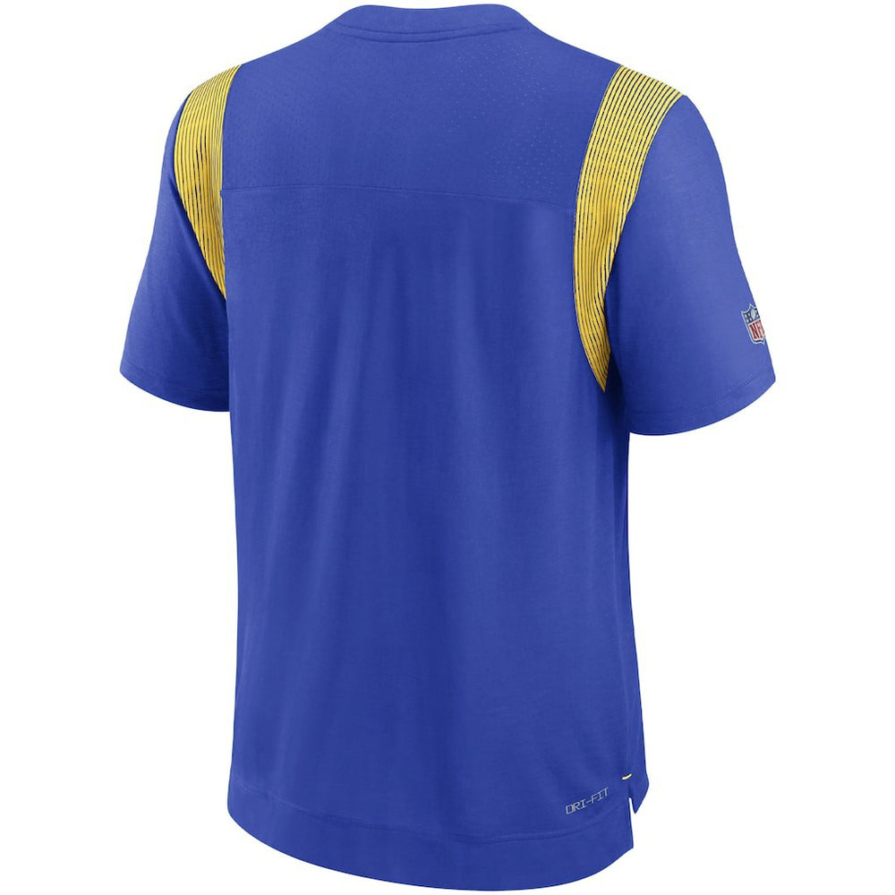 Los Angeles Rams Sideline Tonal Logo Performance Player T-Shirt - Royal | Nike for sale