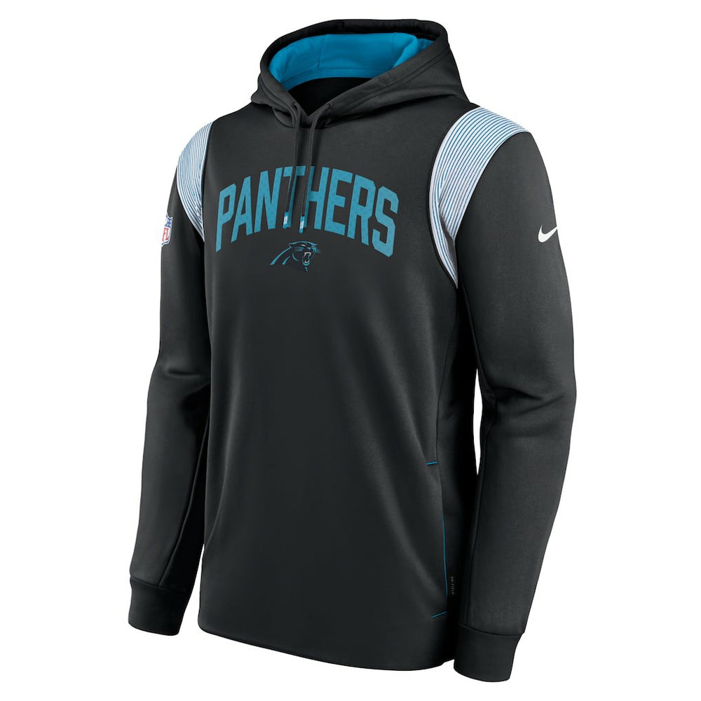 Carolina Panthers Sideline Athletic Stack Performance Pullover Hoodie - Black | Nike on sale