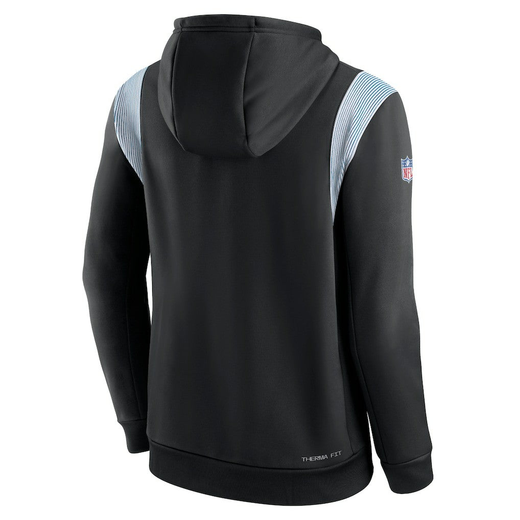 Carolina Panthers Sideline Athletic Stack Performance Pullover Hoodie - Black | Nike on sale