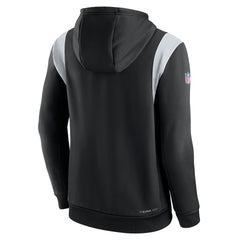 Las Vegas Raiders Sideline Athletic Stack Performance Pullover Hoodie - Black | Nike for sale