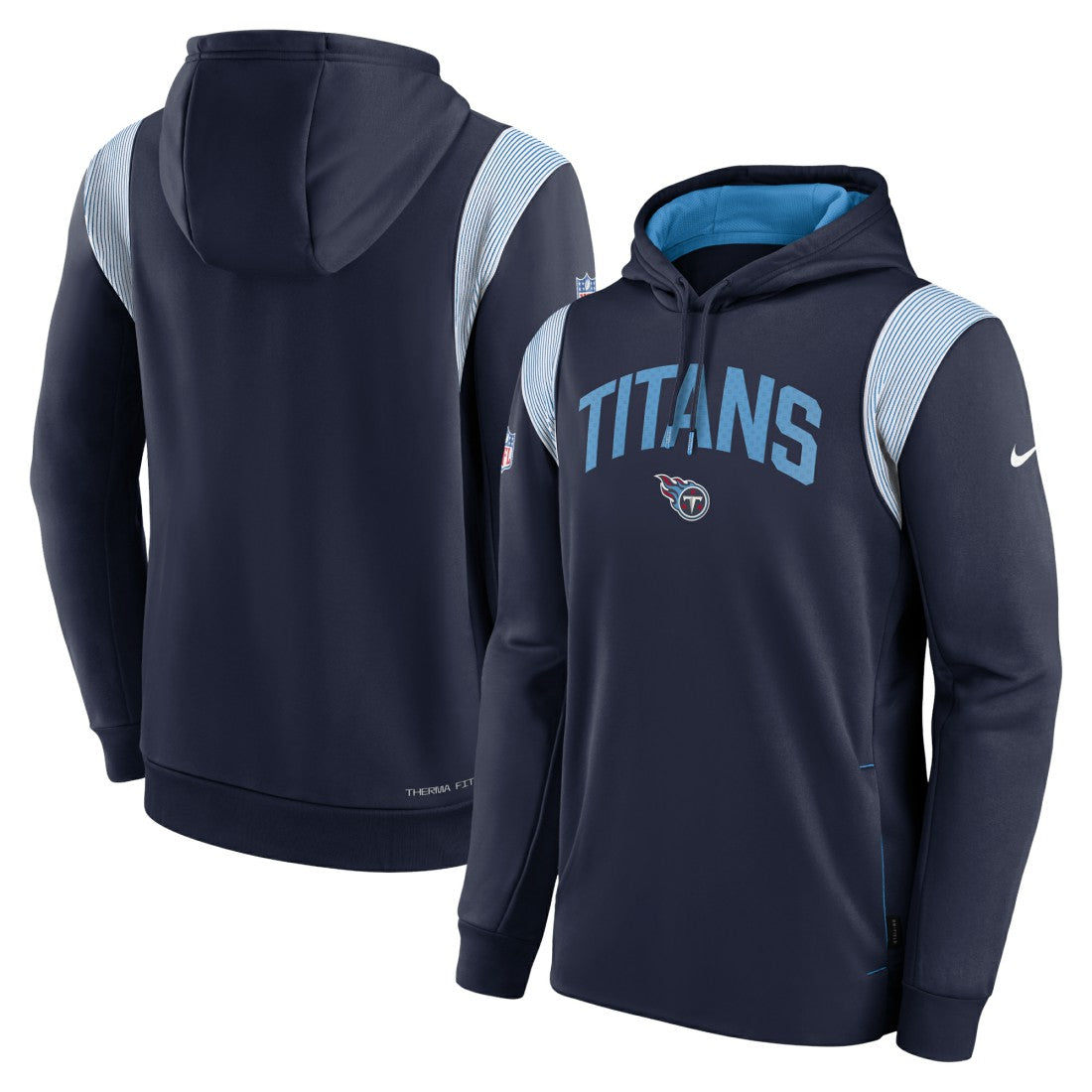 Tennessee Titans Sideline Athletic Stack Performance Pullover Hoodie - Navy | Nike online
