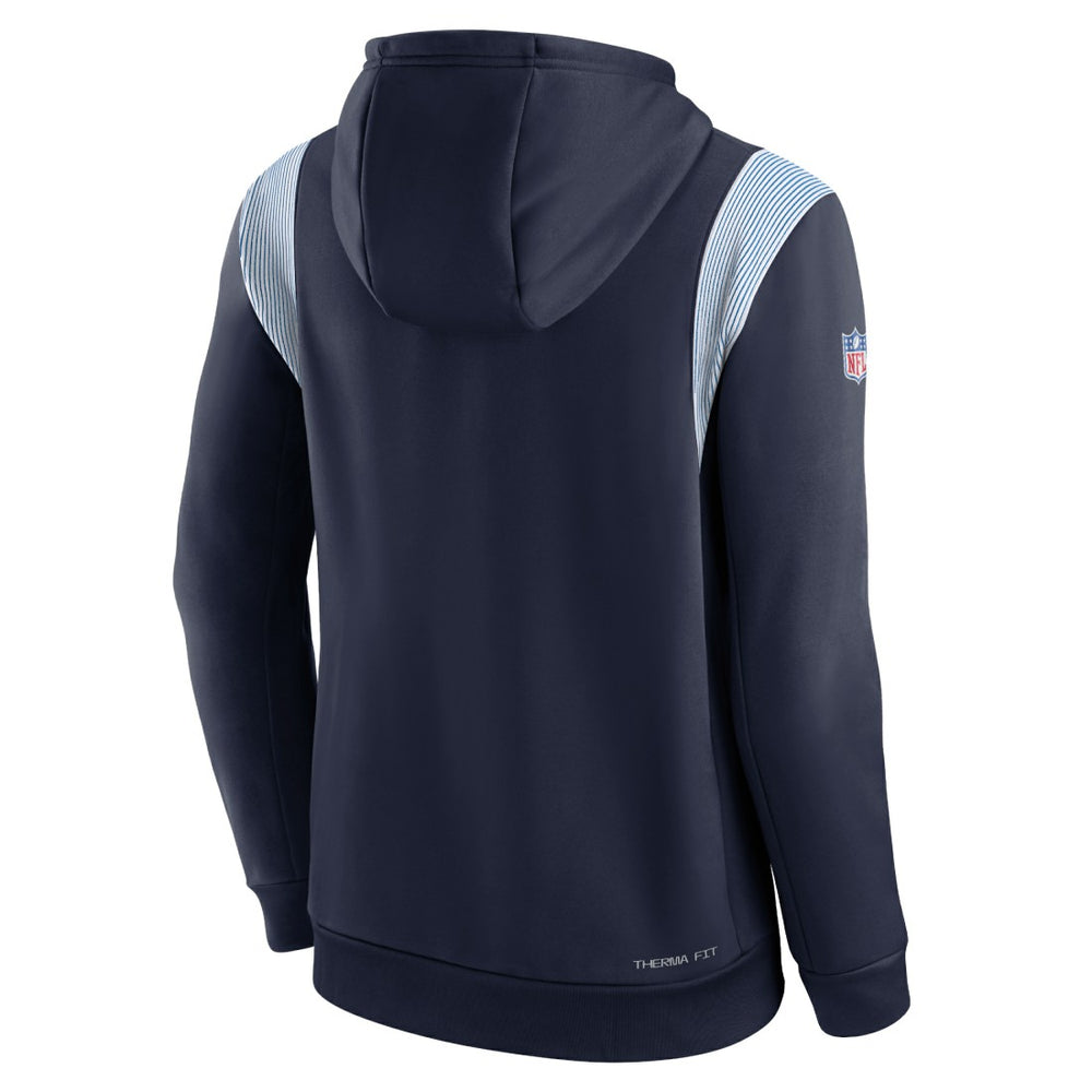 Tennessee Titans Sideline Athletic Stack Performance Pullover Hoodie - Navy | Nike online