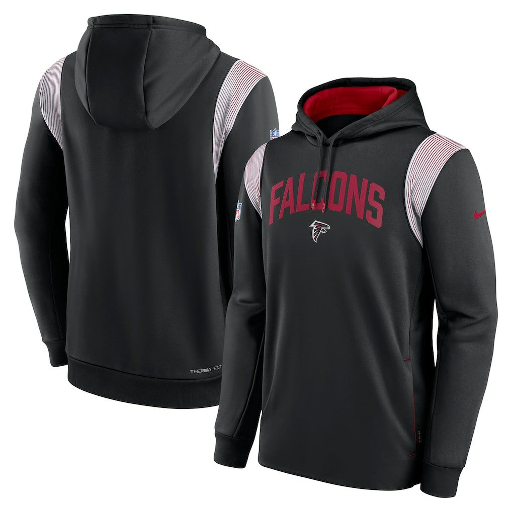 Atlanta Falcons Sideline Athletic Stack Performance Pullover Hoodie - Black | Nike online