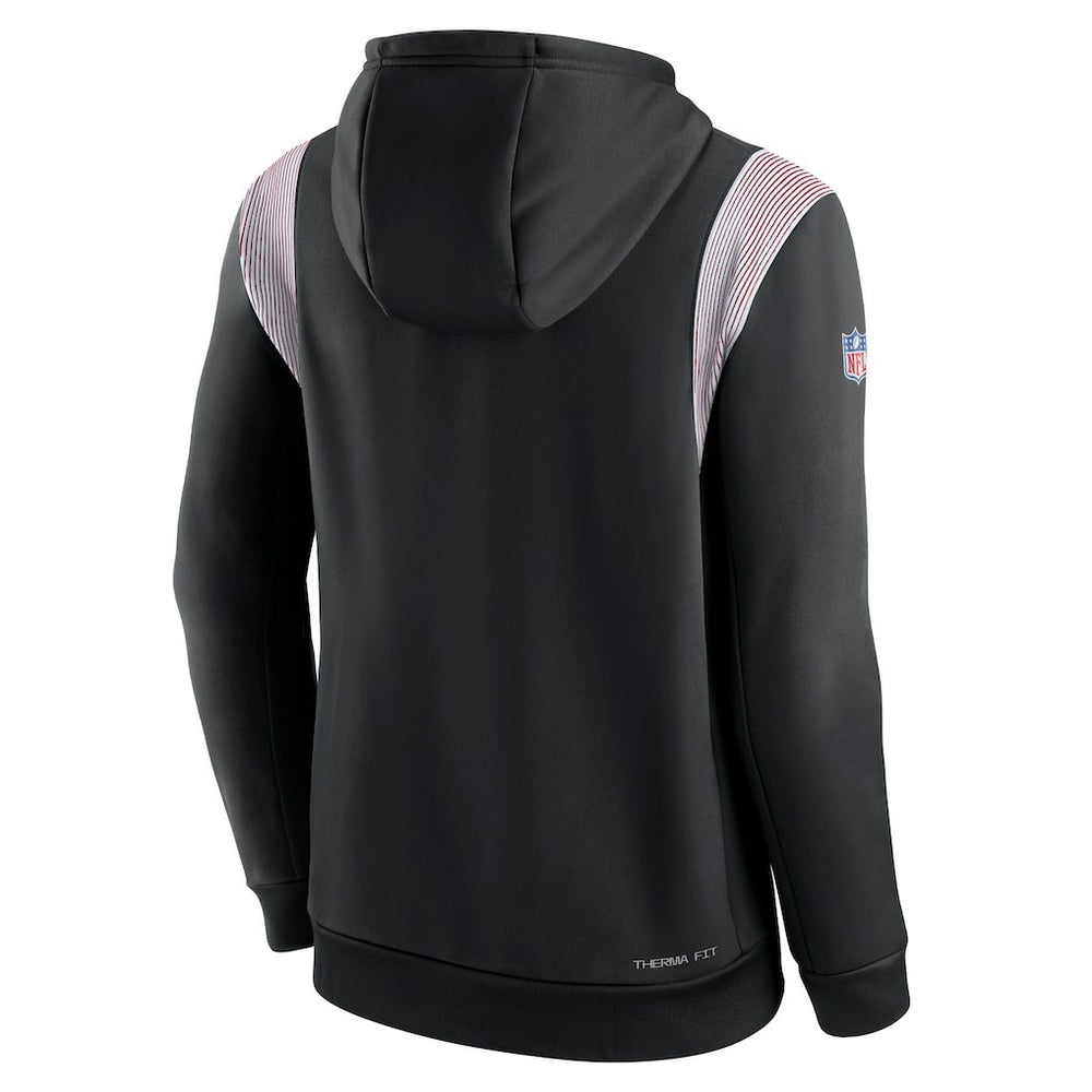 Atlanta Falcons Sideline Athletic Stack Performance Pullover Hoodie - Black | Nike online