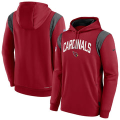 Arizona Cardinals Sideline Athletic Stack Performance Pullover Hoodie - Cardinal | Nike sale