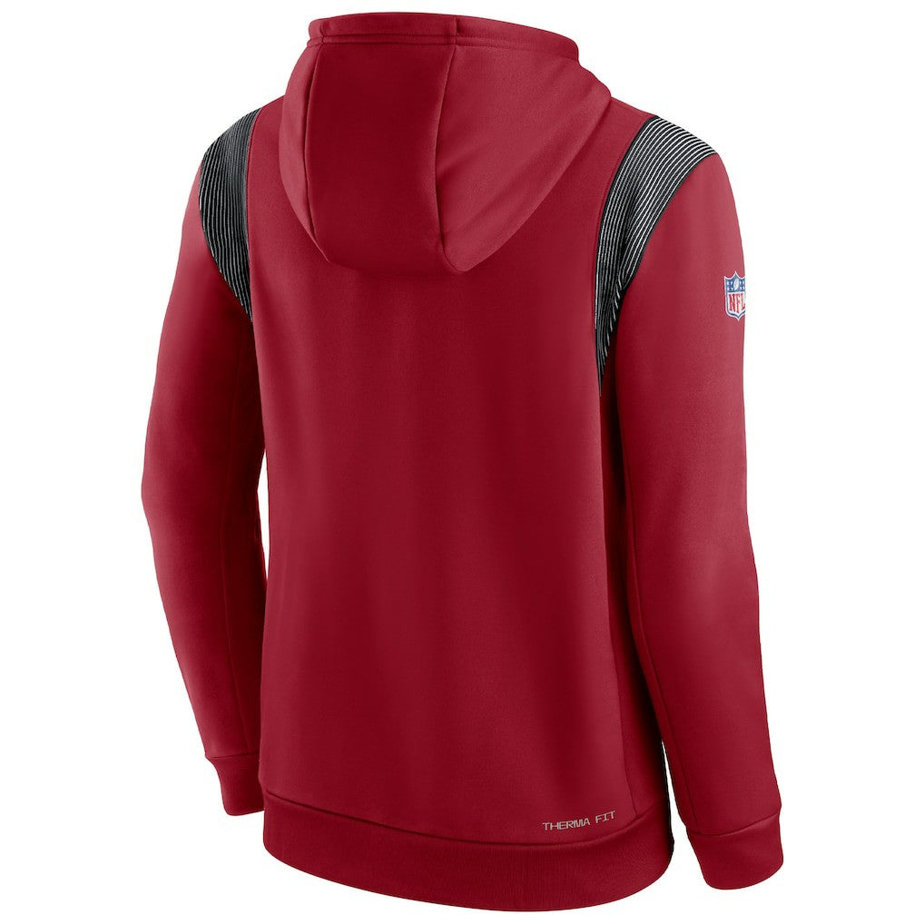 Arizona Cardinals Sideline Athletic Stack Performance Pullover Hoodie - Cardinal | Nike sale