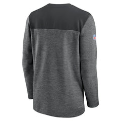 Pittsburgh Steelers Sideline Lockup Performance Quarter-Zip Top - Charcoal | Nike for sale