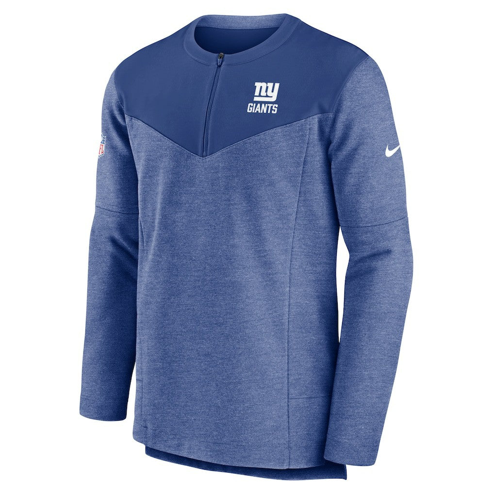 New York Giants Sideline Lockup Performance Quarter-Zip Top - Royal | Nike sale