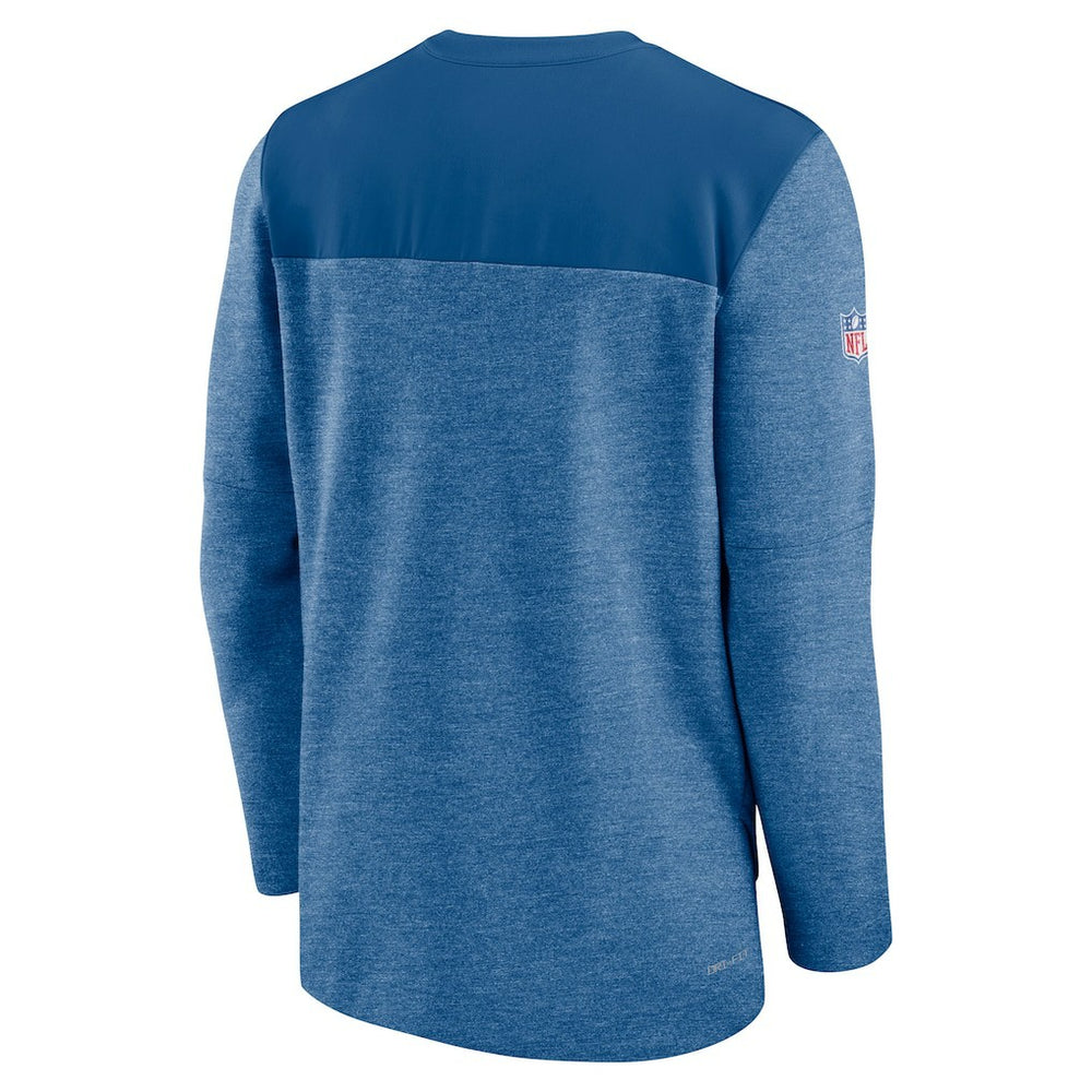 Indianapolis Colts Sideline Lockup Performance Quarter-Zip Top - Royal | Nike discount