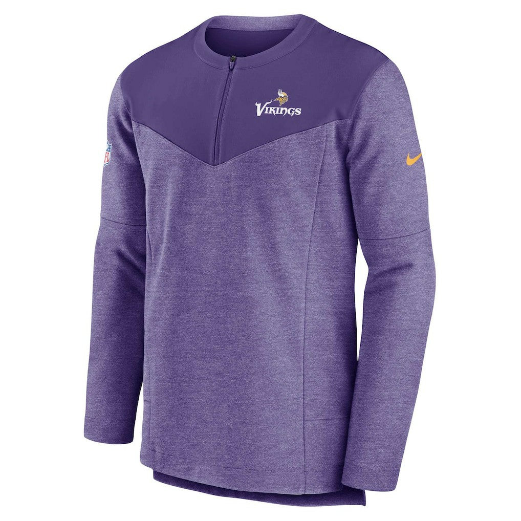 Minnesota Vikings Sideline Lockup Performance Quarter-Zip Top - Purple | Nike sale