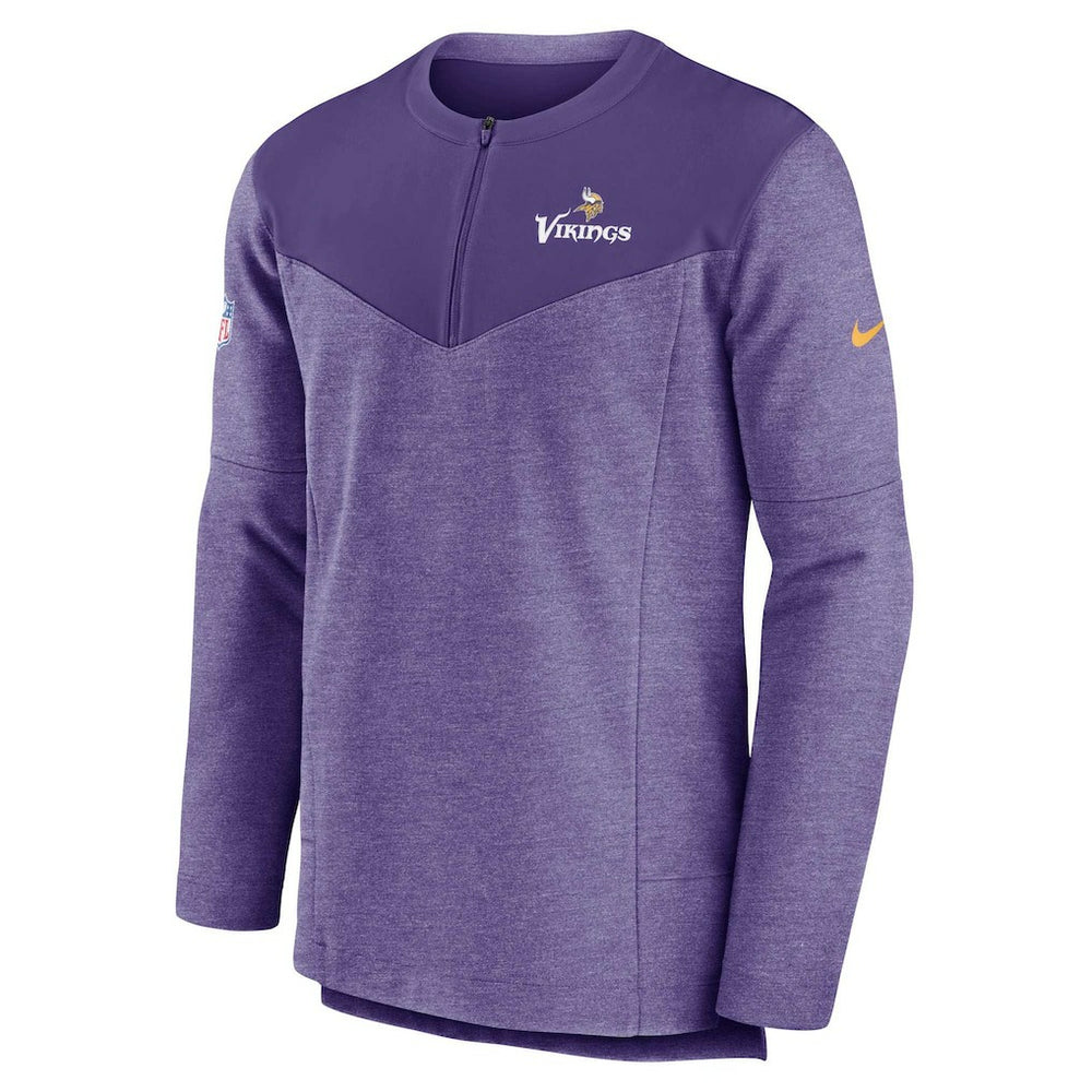 Minnesota Vikings Sideline Lockup Performance Quarter-Zip Top - Purple | Nike sale