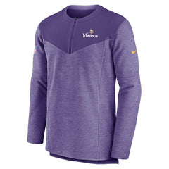 Minnesota Vikings Sideline Lockup Performance Quarter-Zip Top - Purple | Nike sale