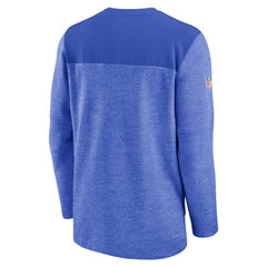 Los Angeles Rams Sideline Lockup Performance Quarter-Zip Top - Royal | Nike sale