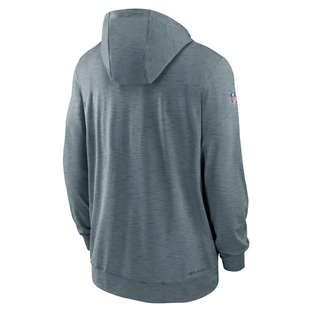 San Francisco 49ers Sideline Team Pop Full-Zip Hoodie Jacket - Heather Gray | Nike online