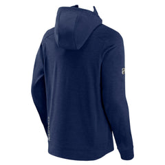 Nashville Predators Fanatics Authentic Pro Road Tech Lightweight Full-Zip Hoodie Jacket Navy