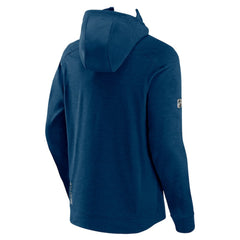 Seattle Kraken Fanatics Authentic Pro Road Tech Lightweight Full-Zip Hoodie Jacket Navy