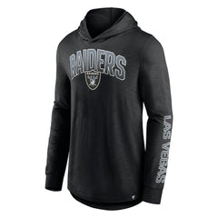 Las Vegas Raiders Front Runner Long Sleeve Hooded T-Shirt - Black online