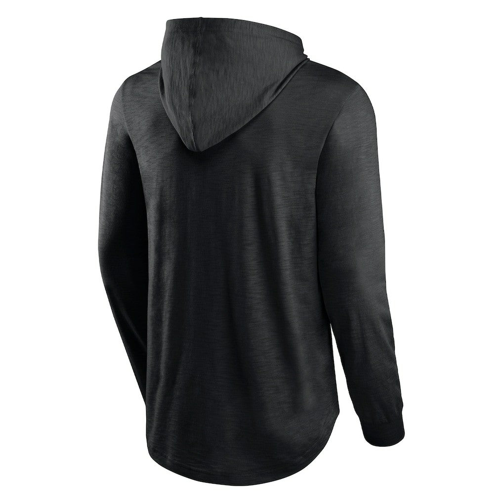 Las Vegas Raiders Front Runner Long Sleeve Hooded T-Shirt - Black online