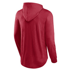 Tampa Bay Buccaneers Front Runner Long Sleeve Hooded T-Shirt - Red cheap
