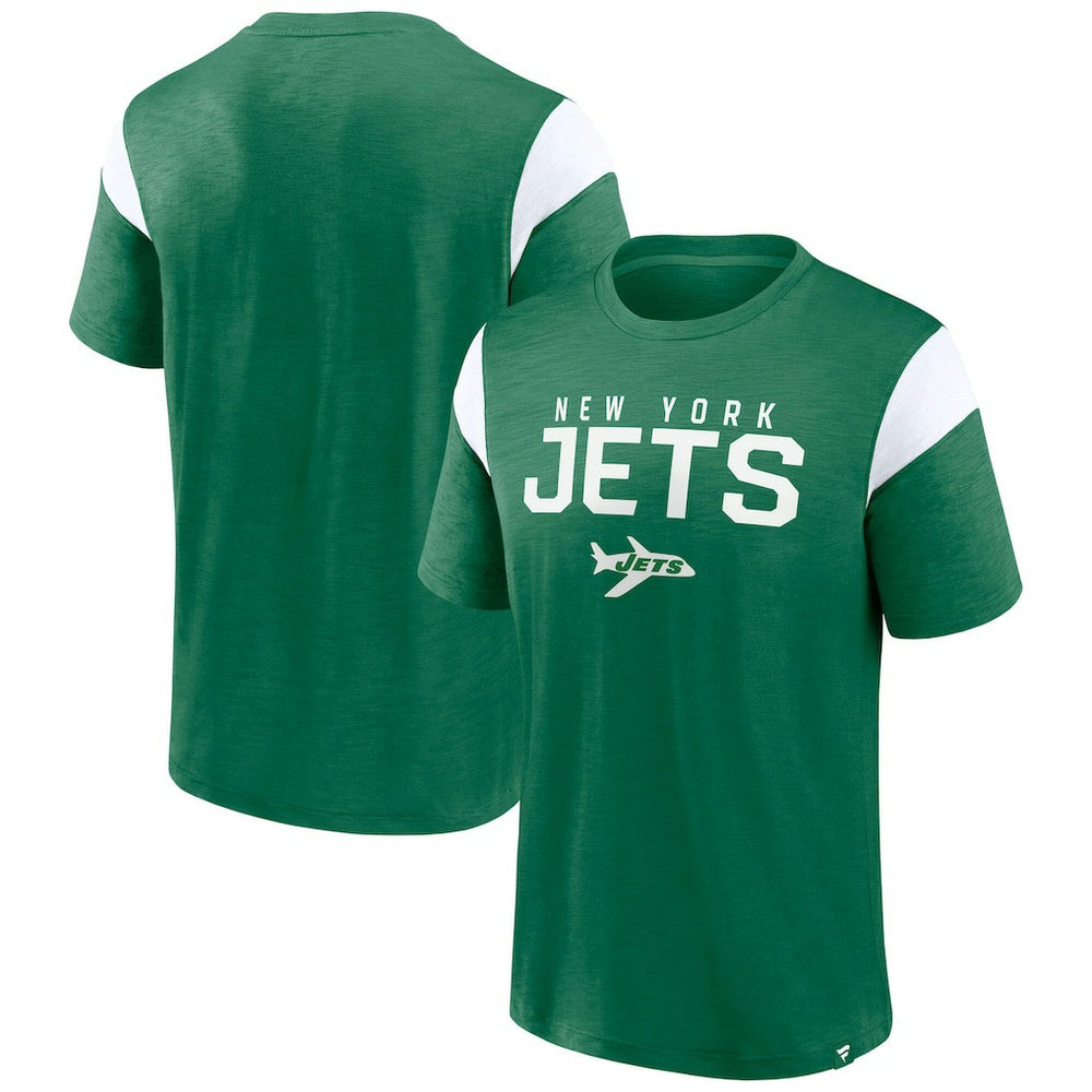 New York Jets Home Stretch Team T-Shirt - Kelly Green for sale