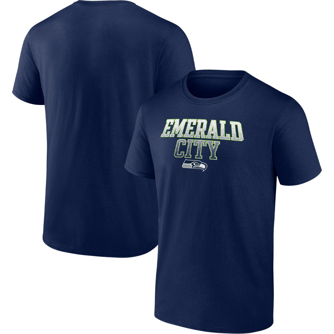 Seattle Seahawks Heavy Hitter T-Shirt - College Navy cheap