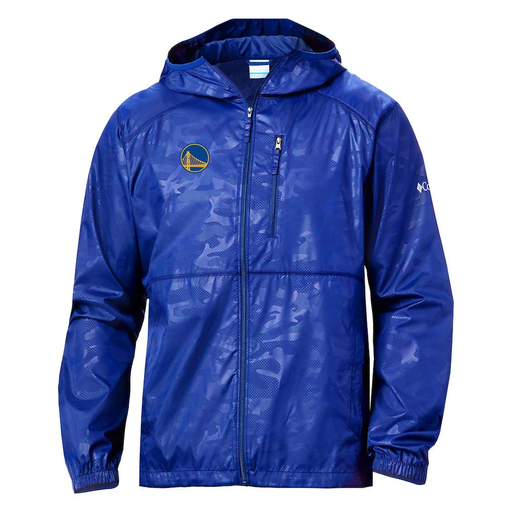 Golden State Warriors Camo Flash Forward Full-Zip Windbreaker Jacket sale - Royal | Columbia online