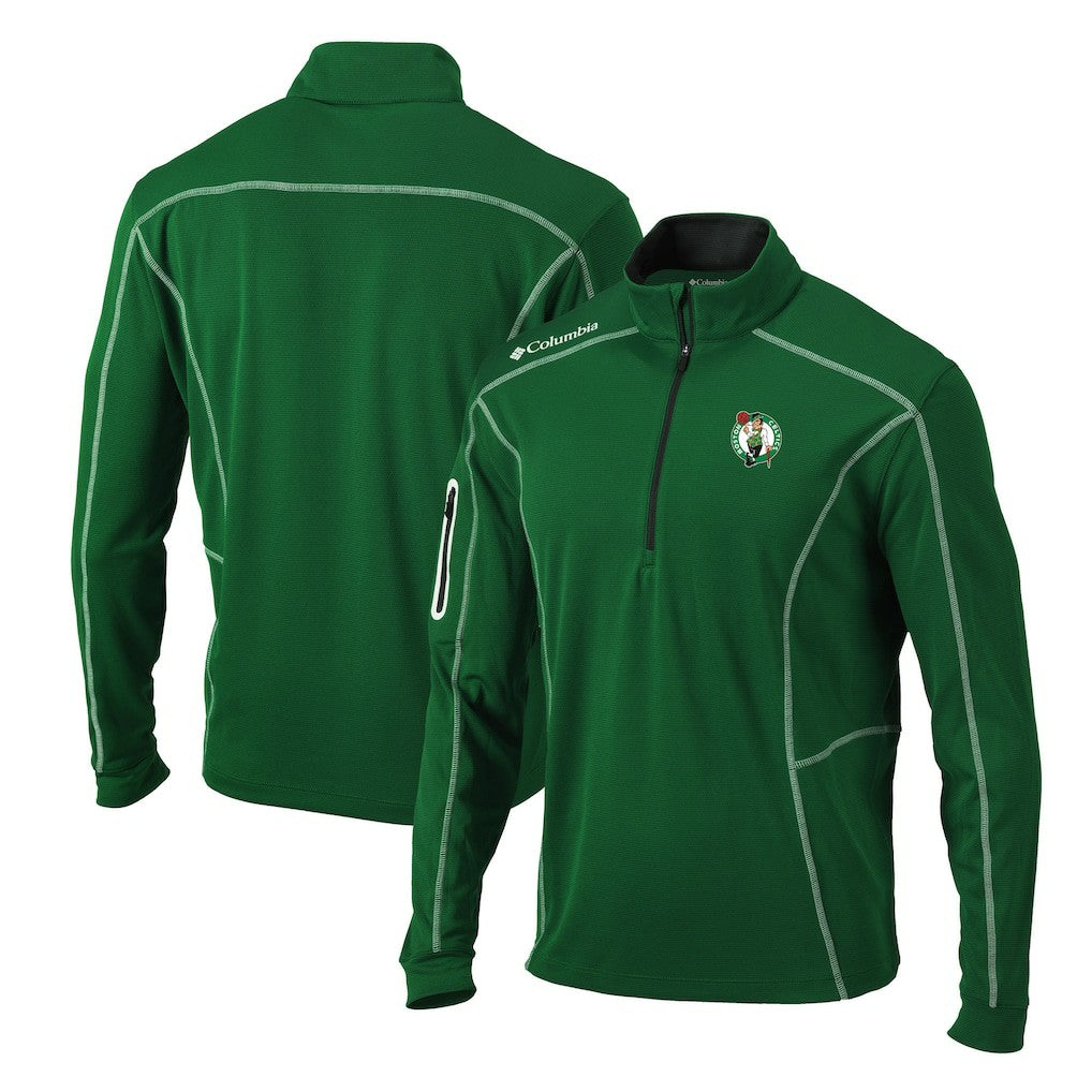 Boston Celtics Shotgun Quarter-Zip Pullover Jacket - Kelly Green | Columbia discount