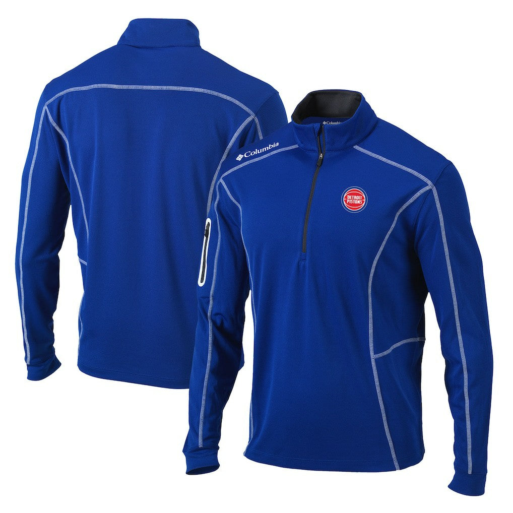 Detroit Pistons Shotgun Quarter-Zip Pullover Jacket sale - Blue | Columbia online
