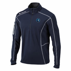 Minnesota Timberwolves Shotgun Quarter-Zip Pullover Jacket - Navy | Columbia online