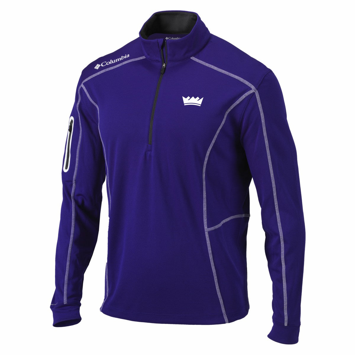 Sacramento Kings Shotgun Quarter-Zip Pullover Jacket - Purple | Columbia cheap