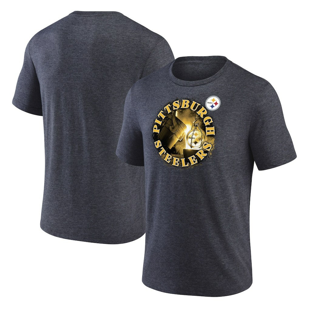 Pittsburgh Steelers Sporting Chance T-Shirt - Heathered Charcoal outlet