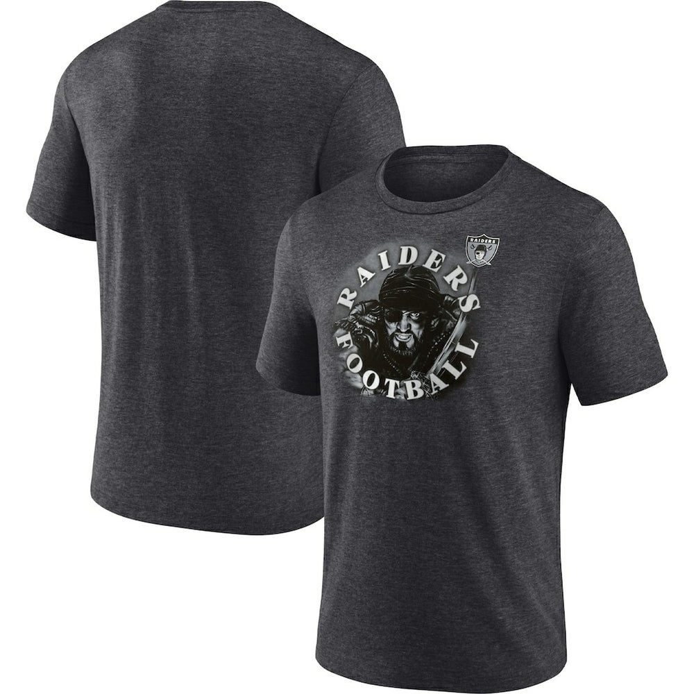 Las Vegas Raiders Sporting Chance T-Shirt - Heathered Charcoal sale