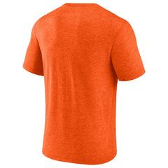 Cleveland Browns Tri-Blend Sporting Chance T-Shirt - Heathered Orange discount